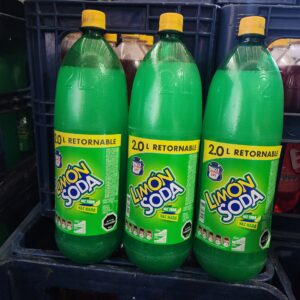 LIMON 2Litros (Retornable)x 9 unidades C.C.U