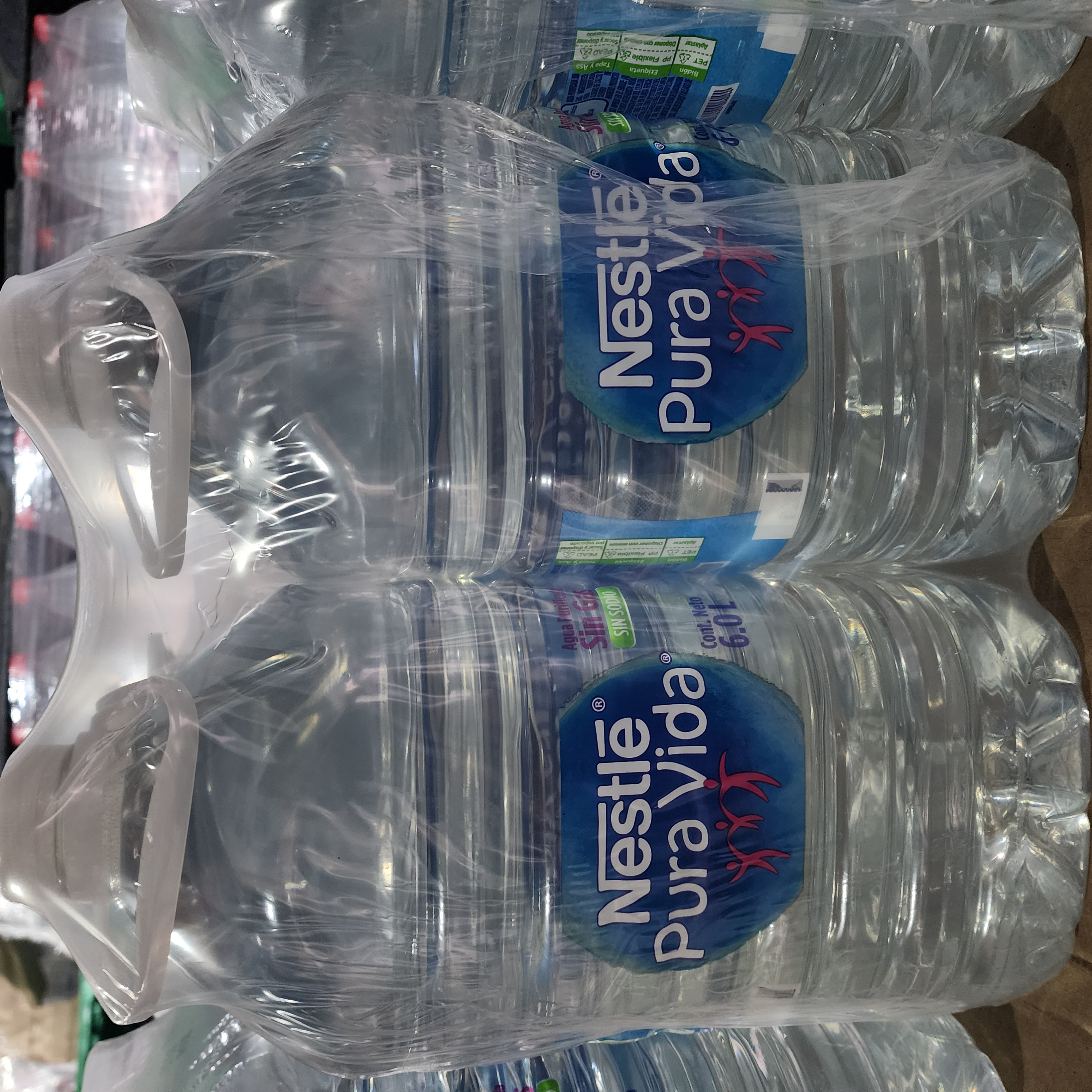 Bidón de agua 6 litros NESTLE x 4 unidades