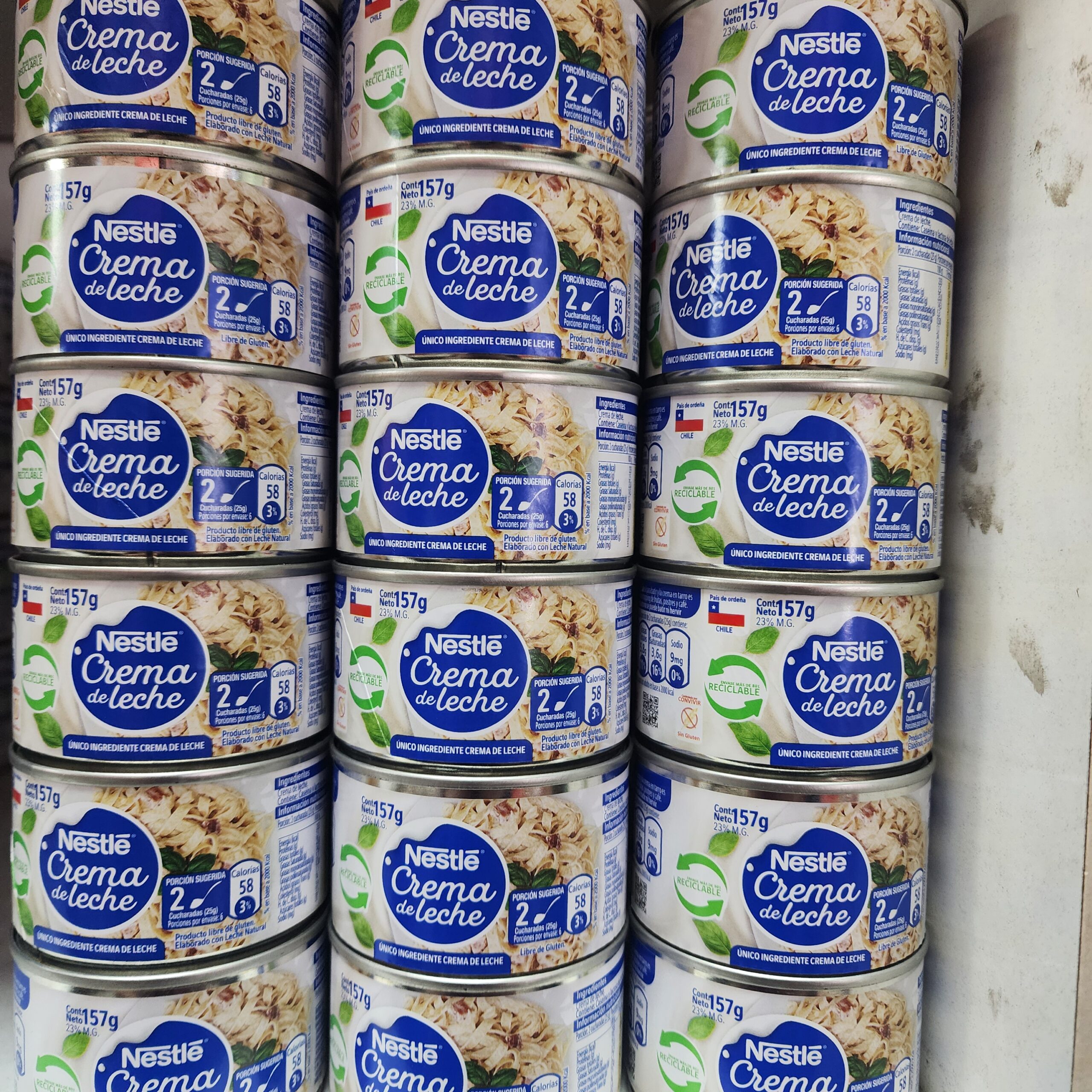 CREMA de leche nestle CHICA