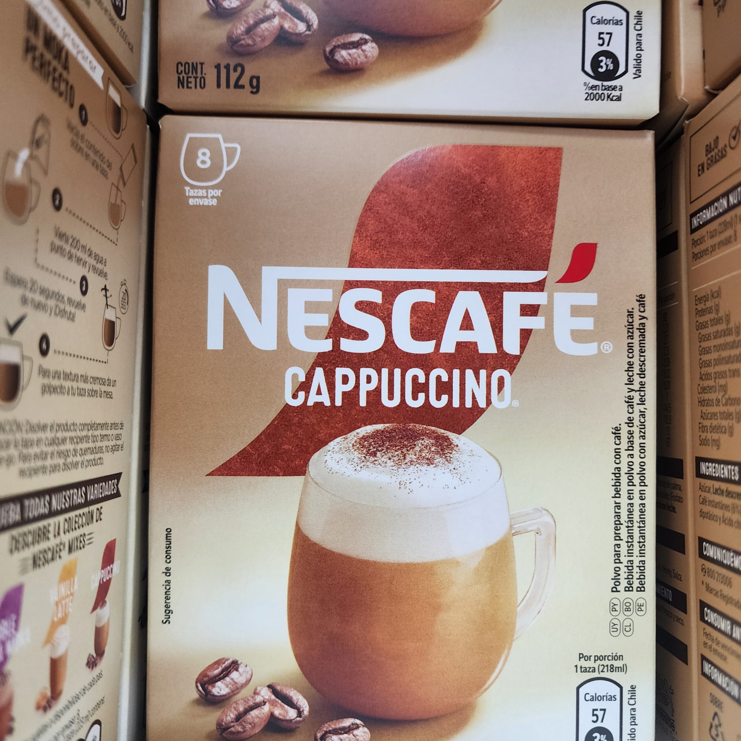 Nescafe Cappuchino x 8