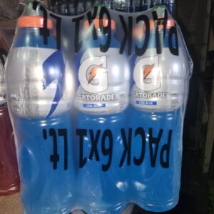 Gatorade azul 1 litro x 6 unidades