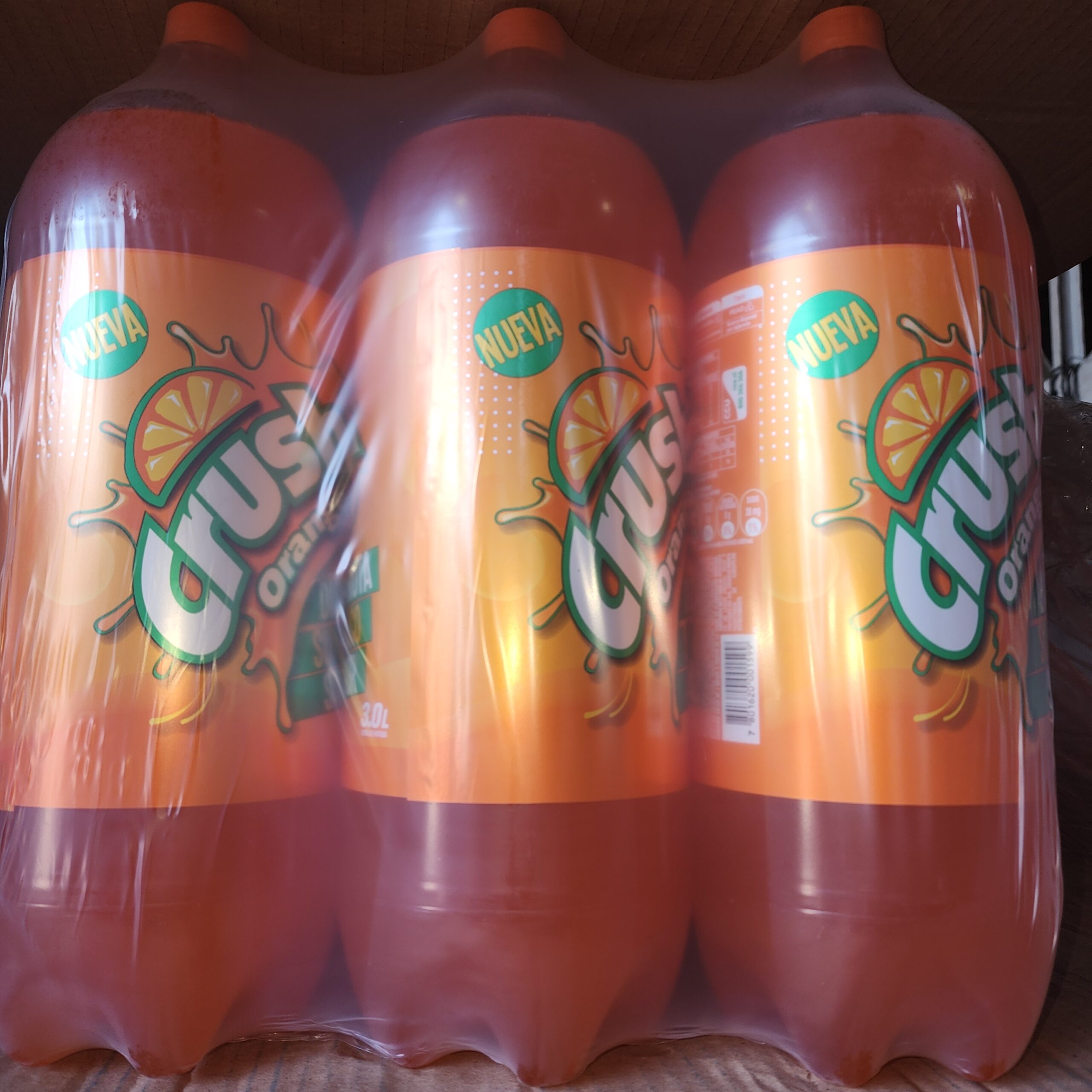 ORACH CRUSH  3LITROS (DESECHABLE) X 6 UNIDADES C.C.U