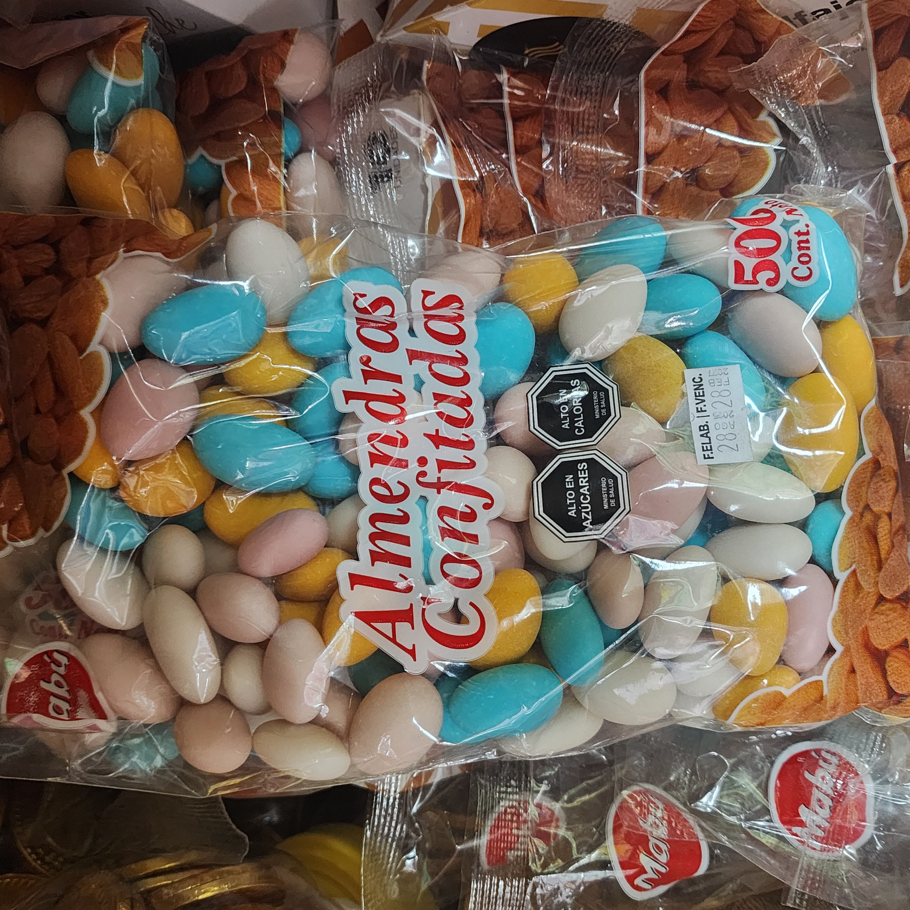 ALMENDRAS CONFITADAS 500G MABU