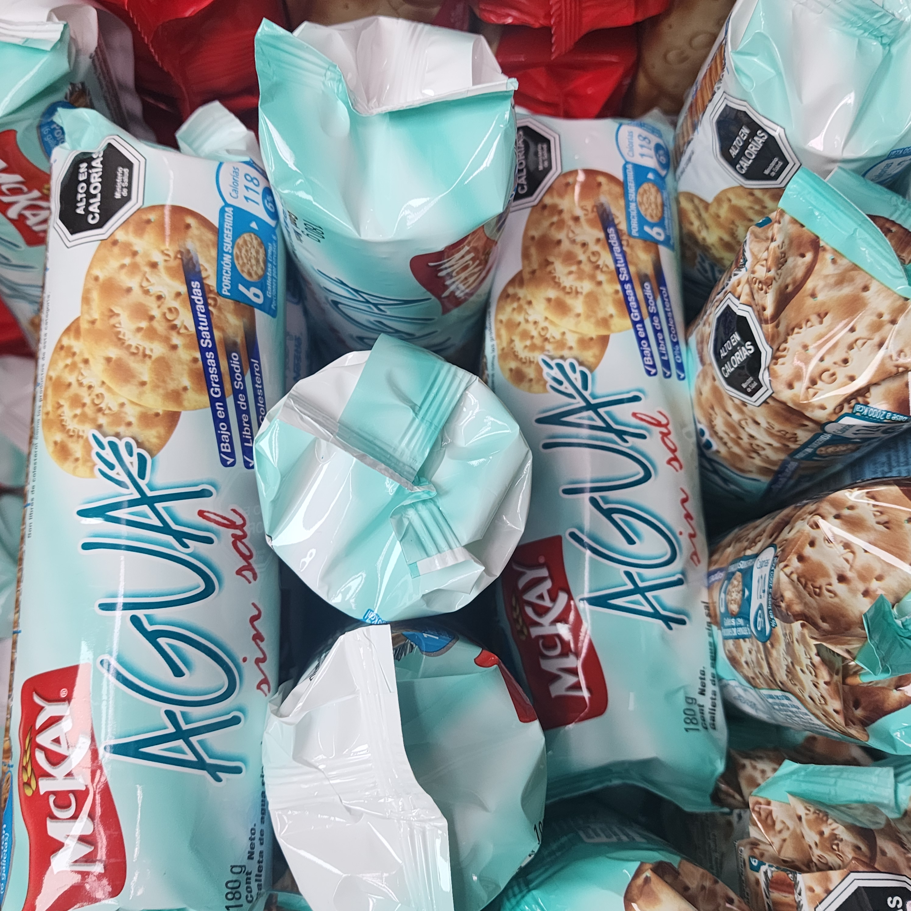 Galletas AGUA SIN SAL