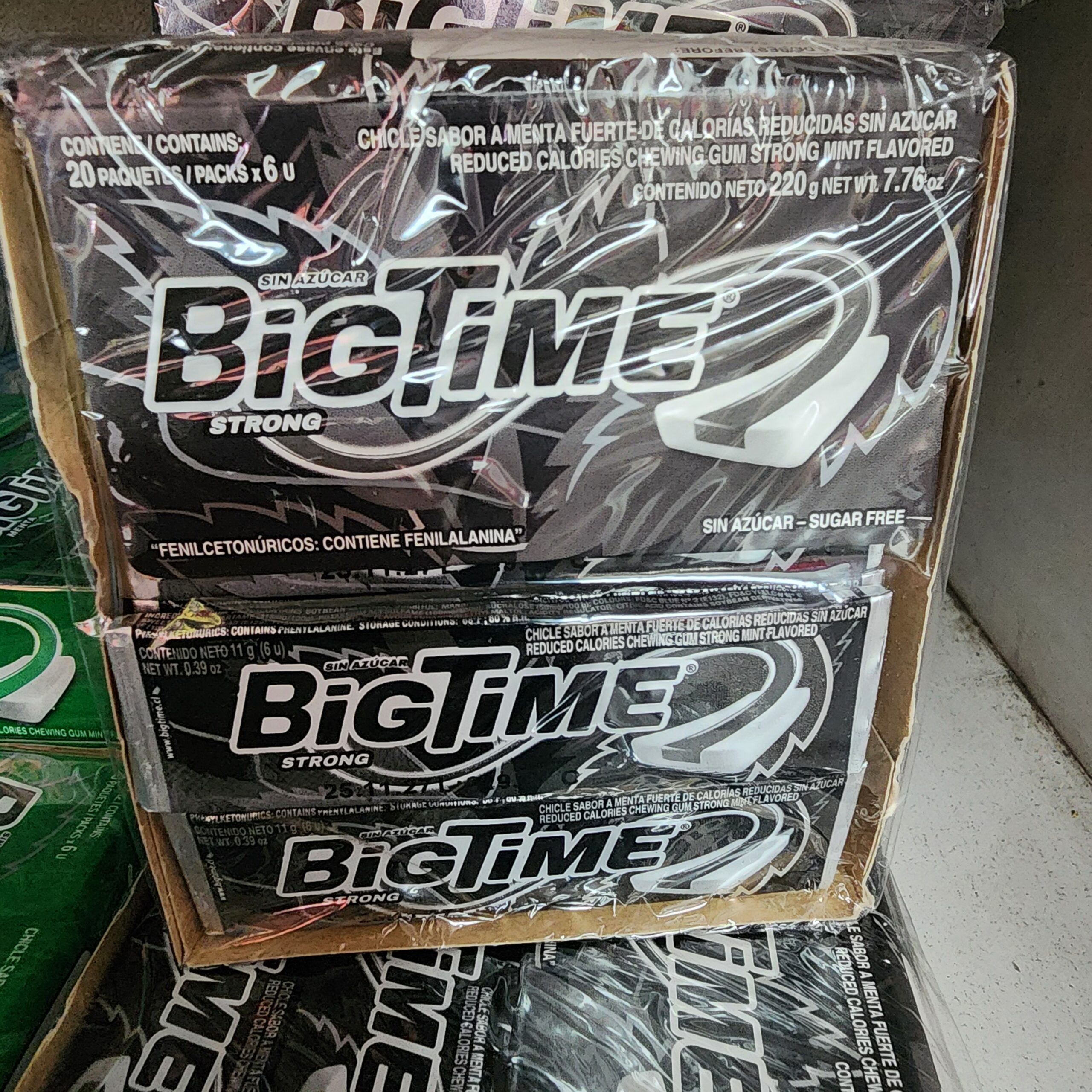 BIGTIME x 20 strom (negro)